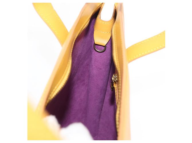 LOUIS VUITTON Borsa a Spalla Epi Saint Jacques Gialla M52269 Auth ka342 Giallo - vista 19