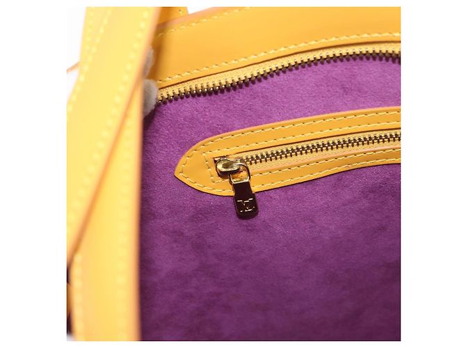 LOUIS VUITTON Borsa a Spalla Epi Saint Jacques Gialla M52269 Auth ka342 Giallo - vista 20