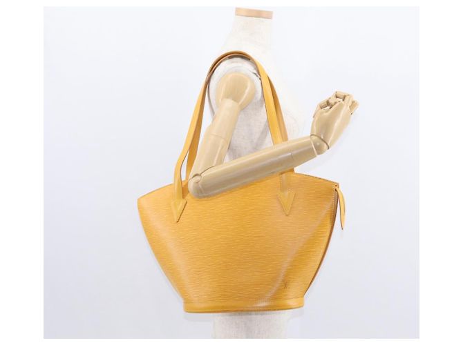LOUIS VUITTON Borsa a Spalla Epi Saint Jacques Gialla M52269 Auth ka342 Giallo - vista 22