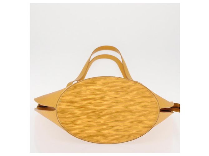 LOUIS VUITTON Borsa a Spalla Epi Saint Jacques Gialla M52269 Auth ka342 Giallo - vista 5