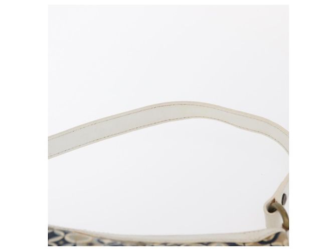 Céline CELINE Accessory Pouch Canvas Navy Auth 154613 Navy blue - view 14