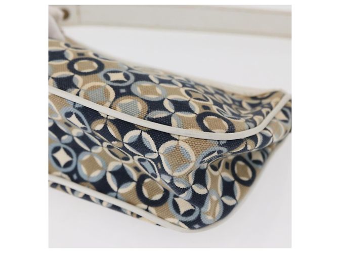 Céline CELINE Accessory Pouch Canvas Navy Auth 154613 Navy blue - view 15