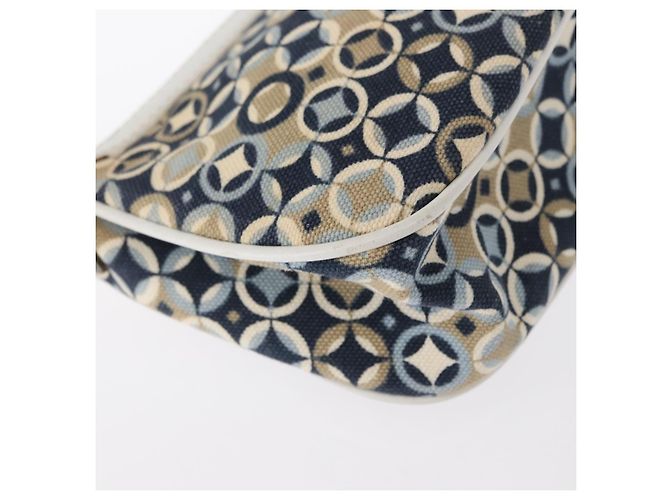 Céline CELINE Accessory Pouch Canvas Navy Auth 154613 Navy blue - view 16