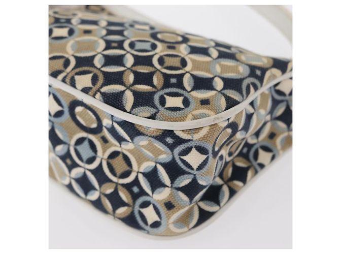 Céline CELINE Accessory Pouch Canvas Navy Auth 154613 Navy blue - view 17