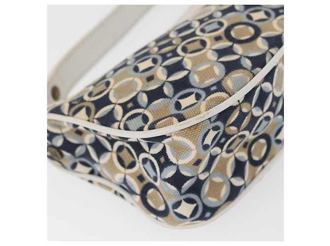 Céline CELINE Accessory Pouch Canvas Navy Auth 154613 Navy blue - view 8