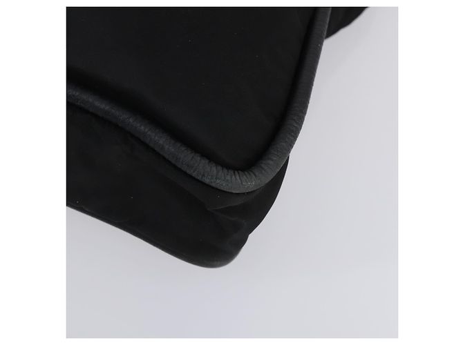 Borsa a mano Celine in nylon e pelle Salvatore Ferragamo 2 pezzi nera Auth 150480 Nero - vista 17