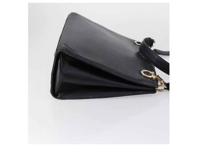 Borsa a mano Celine in nylon e pelle Salvatore Ferragamo 2 pezzi nera Auth 150480 Nero - vista 4