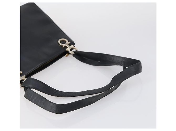 Borsa a mano Celine in nylon e pelle Salvatore Ferragamo 2 pezzi nera Auth 150480 Nero - vista 5