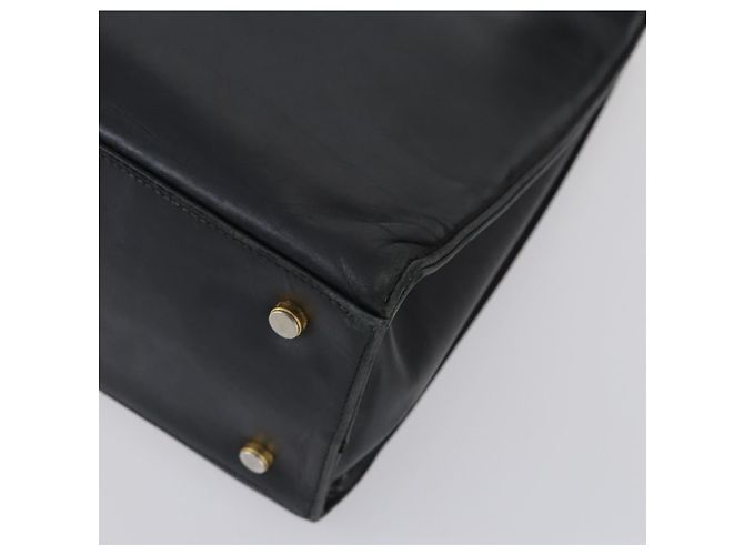 Borsa a mano Celine in nylon e pelle Salvatore Ferragamo 2 pezzi nera Auth 150480 Nero - vista 8