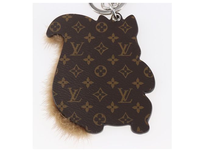 LOUIS VUITTON Monogram Schlüsselanhänger Eichhörnchen M00345 LV Auth 154032SAM Monogramm - Ansicht 7