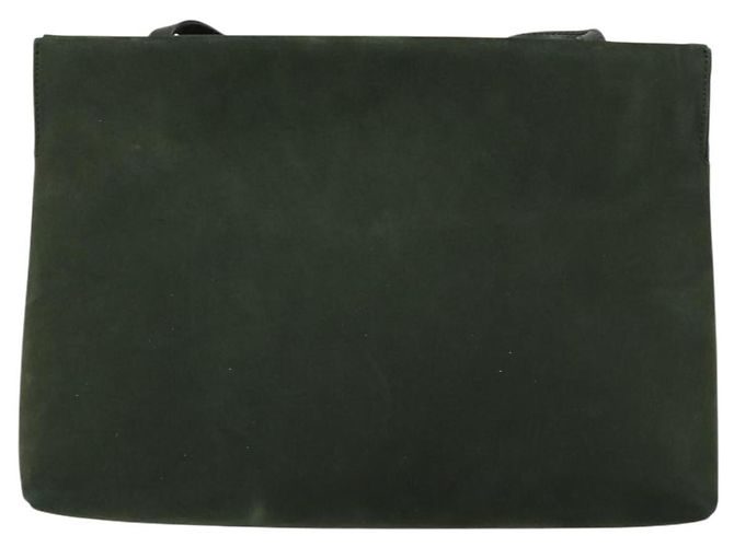 Borsa a Spalla Vala in Camoscio Khaki Oro Salvatore Ferragamo Auth gh1252 D'oro Cachi - vista 2