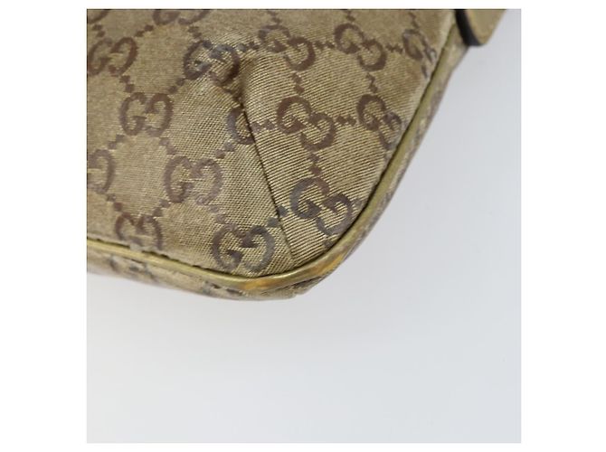Borsa a Spalla GG Crystal Gucci Beige Oro 189749 Auth yk19824 D'oro - vista 10