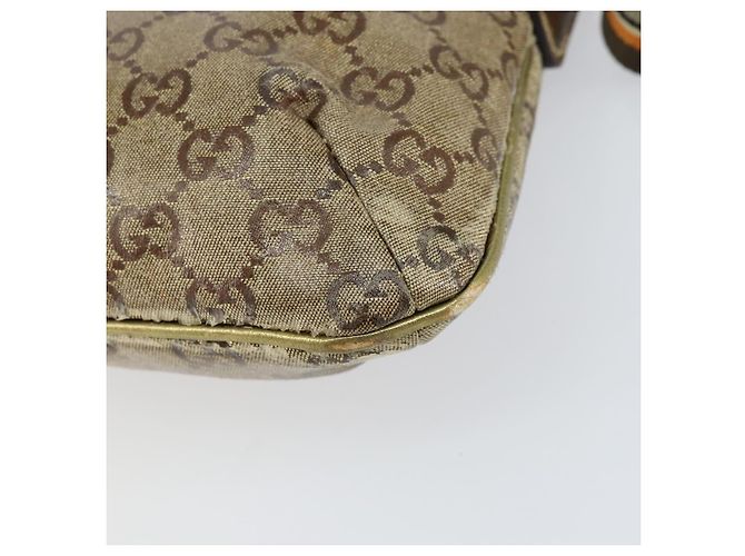 Borsa a Spalla GG Crystal Gucci Beige Oro 189749 Auth yk19824 D'oro - vista 12