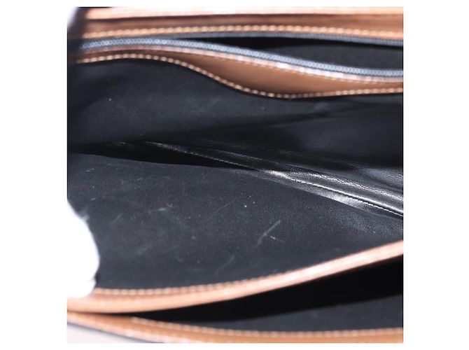 Autre Marque Bolsa de mão em lona e couro preto e dourado Auth bs31218 da TIFFANY&Co. - vista 17