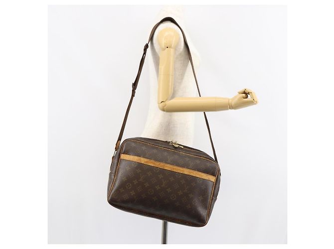 LOUIS VUITTON Borsa a Spalla Reporter GM Monogram M45252 LV Auth gh1218 Monogramma - vista 23