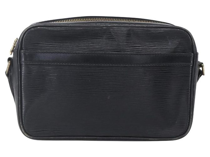 LOUIS VUITTON Borsa a Spalla Epi Trocadero 23 Nera M52302 LV Auth ep12160 Nero - vista 13
