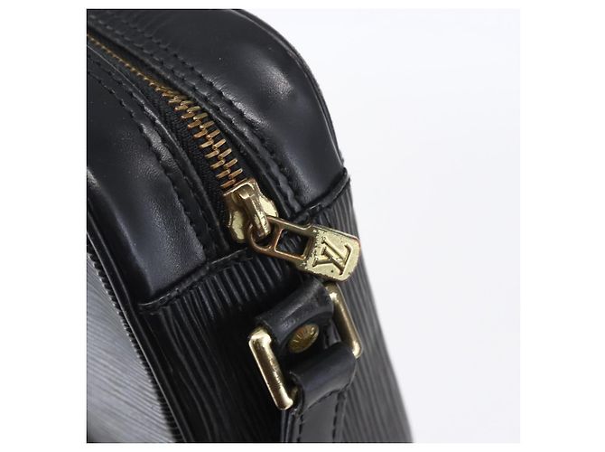 LOUIS VUITTON Borsa a Spalla Epi Trocadero 23 Nera M52302 LV Auth ep12160 Nero - vista 8