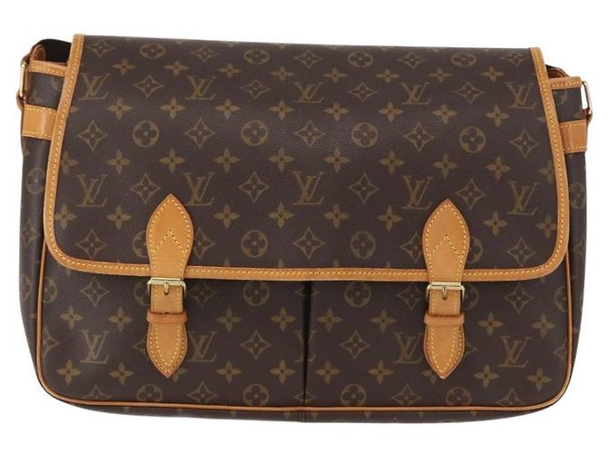 LOUIS VUITTON Bolsa de Hombro Monogram Gibeciere GM M42246 LV Auth gh1280 Monograma - vista 13