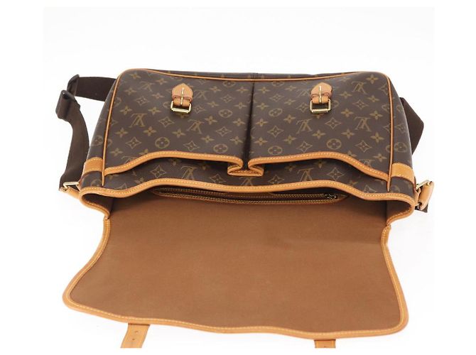 LOUIS VUITTON Bolsa de Hombro Monogram Gibeciere GM M42246 LV Auth gh1280 Monograma - vista 20