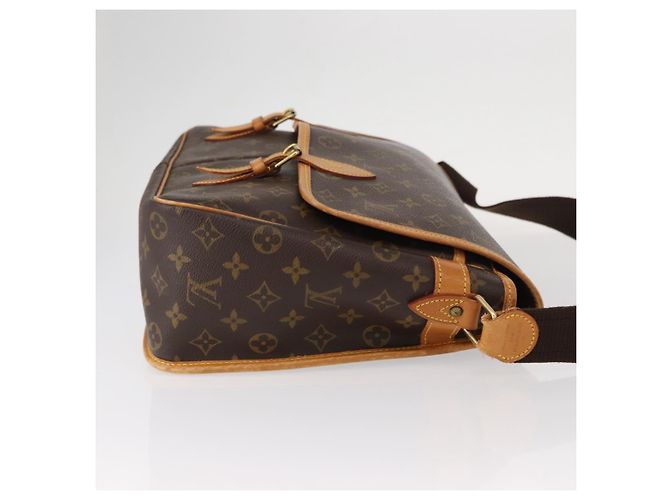 LOUIS VUITTON Bolsa de Hombro Monogram Gibeciere GM M42246 LV Auth gh1280 Monograma - vista 3