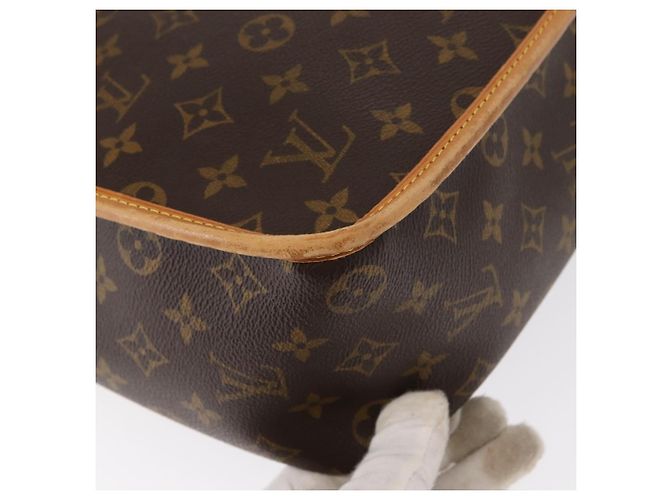 LOUIS VUITTON Bolsa de Hombro Monogram Gibeciere GM M42246 LV Auth gh1280 Monograma - vista 8
