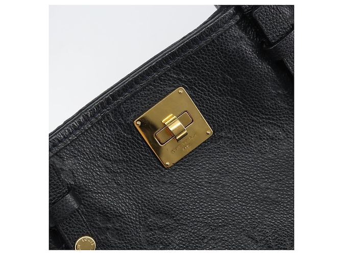 LOUIS VUITTON Empreinte Citadines PM Borsa Tote Nera Anfini M40517 Auth yk19574 Nero - vista 10