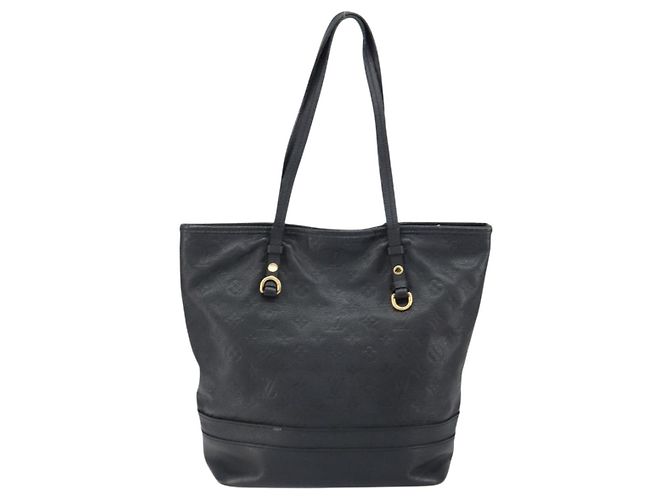 LOUIS VUITTON Empreinte Citadines PM Borsa Tote Nera Anfini M40517 Auth yk19574 Nero - vista 2