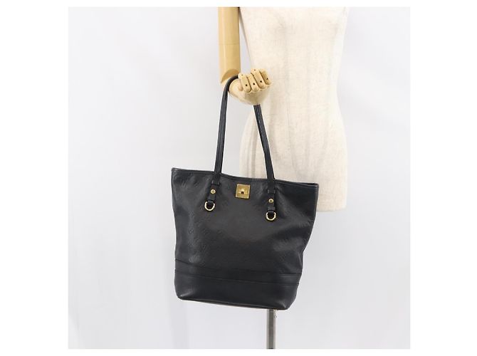 LOUIS VUITTON Empreinte Citadines PM Borsa Tote Nera Anfini M40517 Auth yk19574 Nero - vista 22