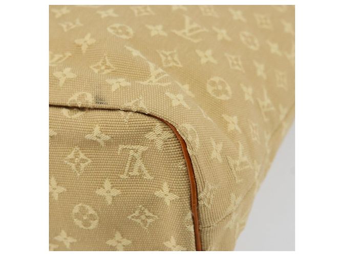 LOUIS VUITTON Borsa Tote Mini Lucille GM Monogram Beige M92683 LV Auth ka218 - vista 15