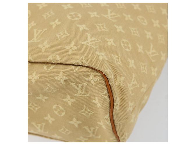 LOUIS VUITTON Borsa Tote Mini Lucille GM Monogram Beige M92683 LV Auth ka218 - vista 9