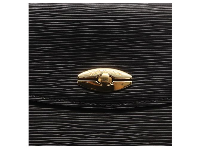 LOUIS VUITTON Epi Malesherbes Hand Bag Black M52372 LV Auth yk19612 - view 18
