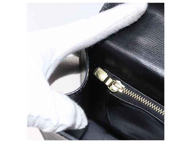 LOUIS VUITTON Epi Malesherbes Hand Bag Black M52372 LV Auth yk19612 - view 22
