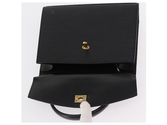 LOUIS VUITTON Epi Malesherbes Hand Bag Black M52372 LV Auth yk19612 - view 9