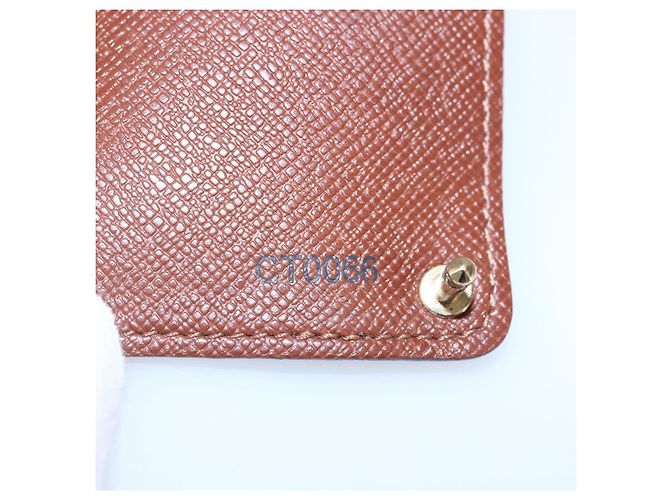 LOUIS VUITTON Monogram Porto Cartes Crdit Pression Estuche de Tarjetas M60937 Auth th6543 Monograma - vista 10