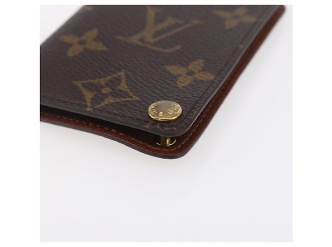 LOUIS VUITTON Monogram Porto Cartes Crdit Pression Estuche de Tarjetas M60937 Auth th6543 Monograma - vista 14