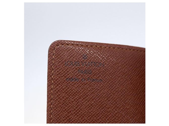 LOUIS VUITTON Monogram Porto Cartes Crdit Pression Estuche de Tarjetas M60937 Auth th6543 Monograma - vista 16