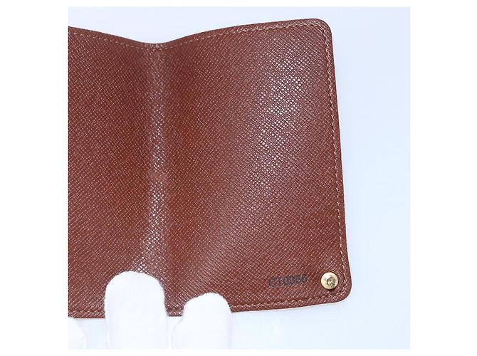 LOUIS VUITTON Monogram Porto Cartes Crdit Pression Estuche de Tarjetas M60937 Auth th6543 Monograma - vista 18