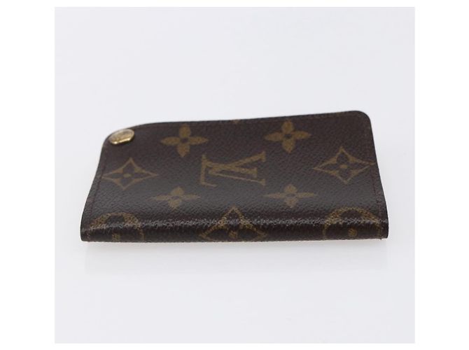 LOUIS VUITTON Monogram Porto Cartes Crdit Pression Estuche de Tarjetas M60937 Auth th6543 Monograma - vista 4