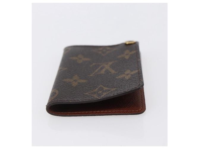 LOUIS VUITTON Monogram Porto Cartes Crdit Pression Estuche de Tarjetas M60937 Auth th6543 Monograma - vista 5