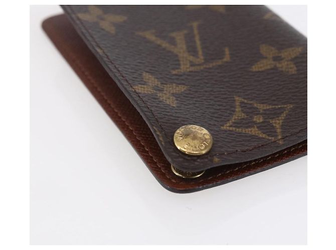 LOUIS VUITTON Monogram Porto Cartes Crdit Pression Estuche de Tarjetas M60937 Auth th6543 Monograma - vista 8