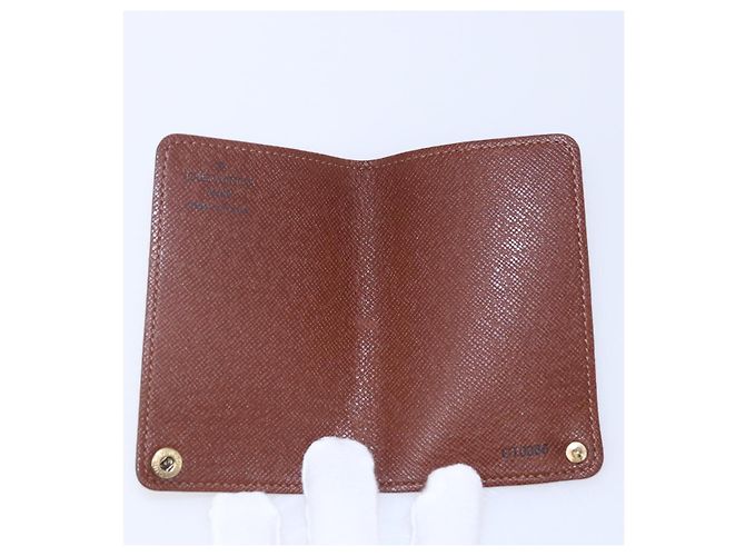 LOUIS VUITTON Monogram Porto Cartes Crdit Pression Estuche de Tarjetas M60937 Auth th6543 Monograma - vista 9
