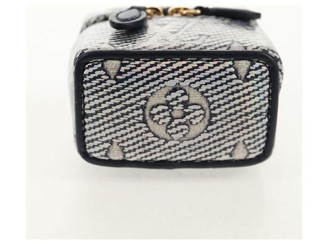 LOUIS VUITTON Borsa Micro Vanity Bijoux in Jacquard Laminato R95559 Auth 129778M D'oro Monogramma - vista 5