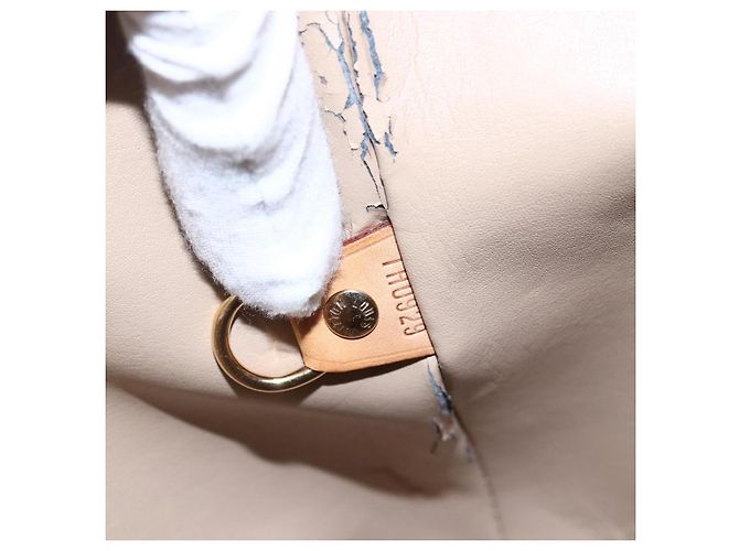 LOUIS VUITTON Sac à main Monogram Vernis Houston Beige M91004 LV Auth bs30514 - vue 12