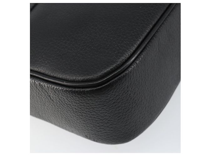 Autre Marque Burberrys Nova Check Shoulder Bag Leather Black Gold Auth bs30325 Golden - view 13