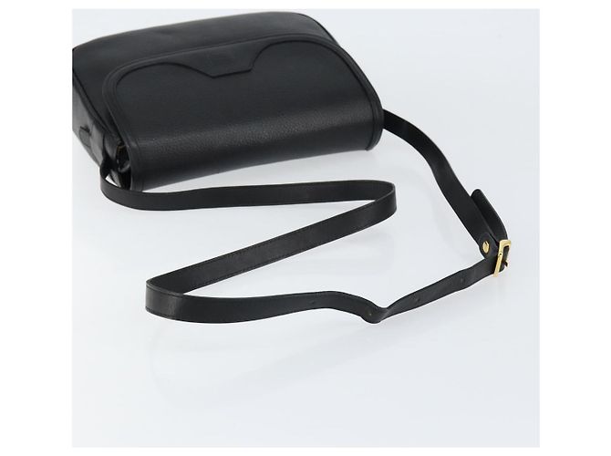 Autre Marque Burberrys Nova Check Shoulder Bag Leather Black Gold Auth bs30325 Golden - view 7