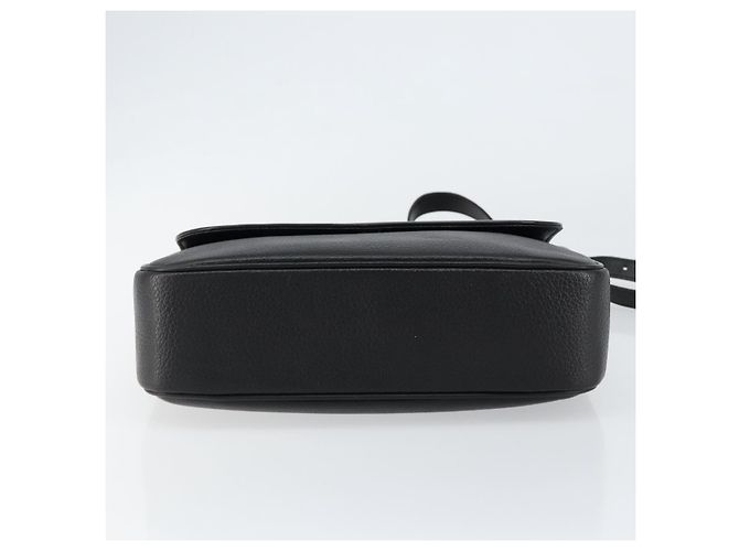 Autre Marque Burberrys Nova Check Shoulder Bag Leather Black Gold Auth bs30325 Golden - view 9