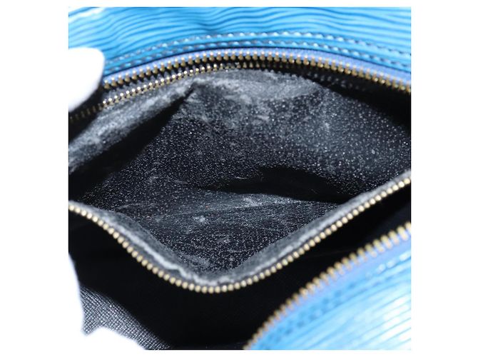 LOUIS VUITTON Borsa a Spalla Epi Trocadero 23 Blu M52305 LV Auth 150255 - vista 11