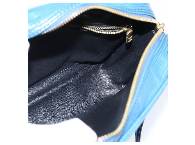LOUIS VUITTON Borsa a Spalla Epi Trocadero 23 Blu M52305 LV Auth 150255 - vista 19