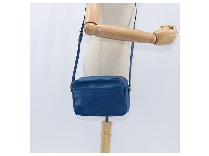 LOUIS VUITTON Borsa a Spalla Epi Trocadero 23 Blu M52305 LV Auth 150255 - vista 22