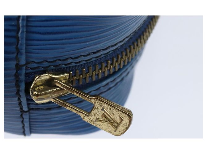 LOUIS VUITTON Borsa a Spalla Epi Trocadero 23 Blu M52305 LV Auth 150255 - vista 9